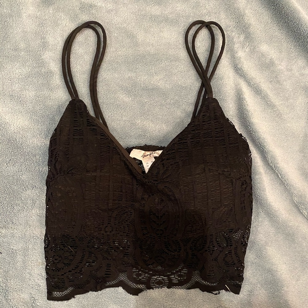 Black going out top